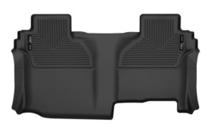 Ram 3500 Floor Mats - Rear - Husky Liners - X-act Contour - Black - `19-`23